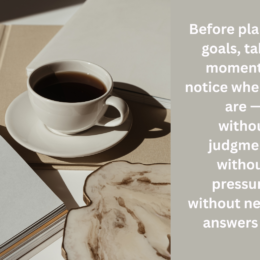 Goal Energy and Mindset